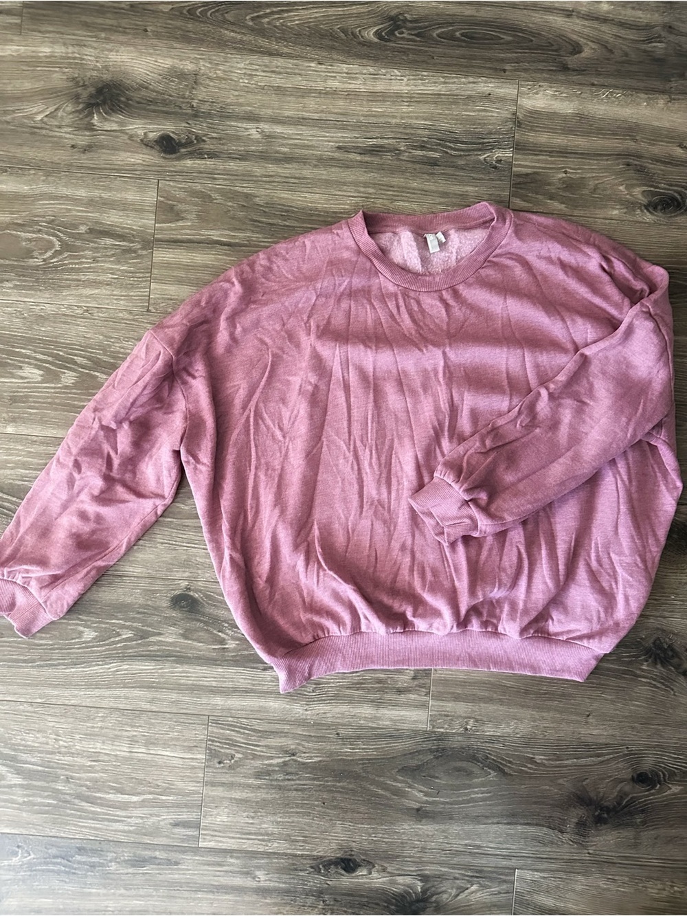 ASOS Mauve Oversized Crewneck Sweatshirt